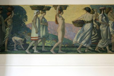 Procession of Dionysus by Ludwig von Hofmann